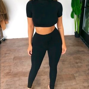 Two Piece Short Sleeve Set